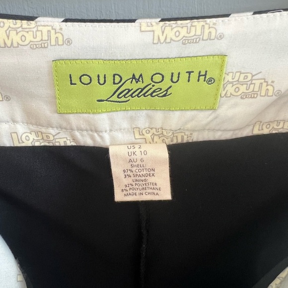 Loudmouth houndstooth golf athletic skirt - Picture 5 of 6